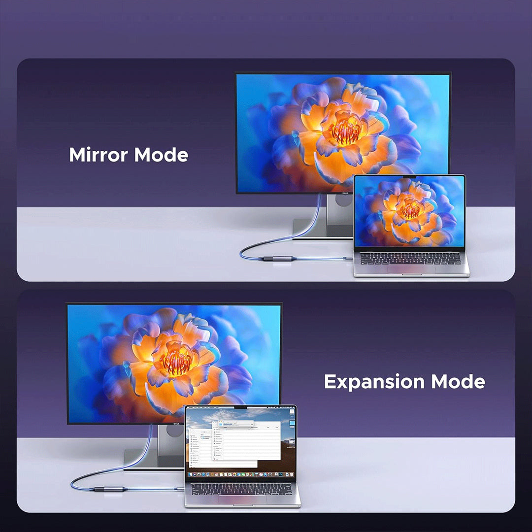 Adaptor Nga USB-C Ne DisplayPort Ugreen