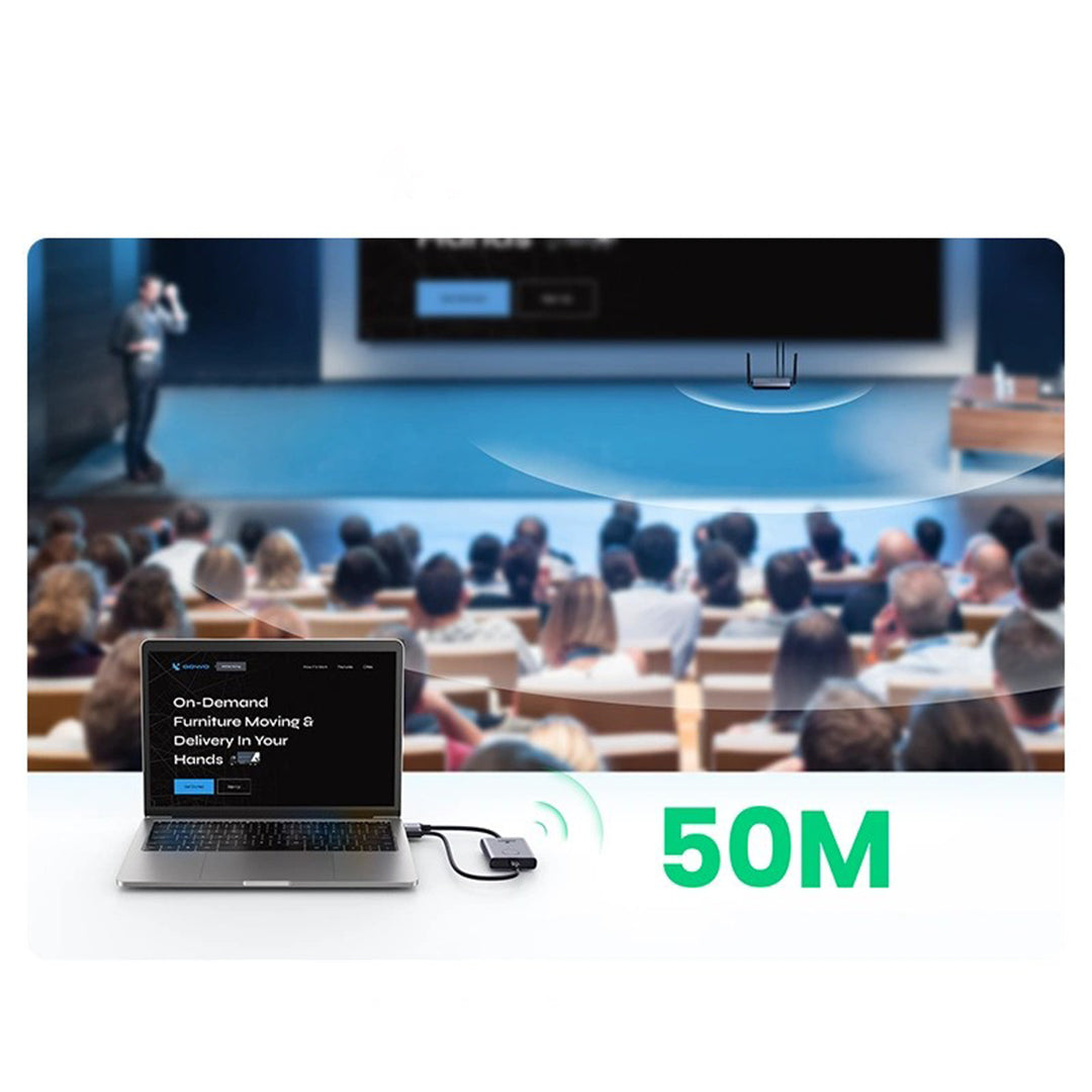 Transmetues Dhe Marres HDMI Wireless Ugreen Deri Ne 50 Metra