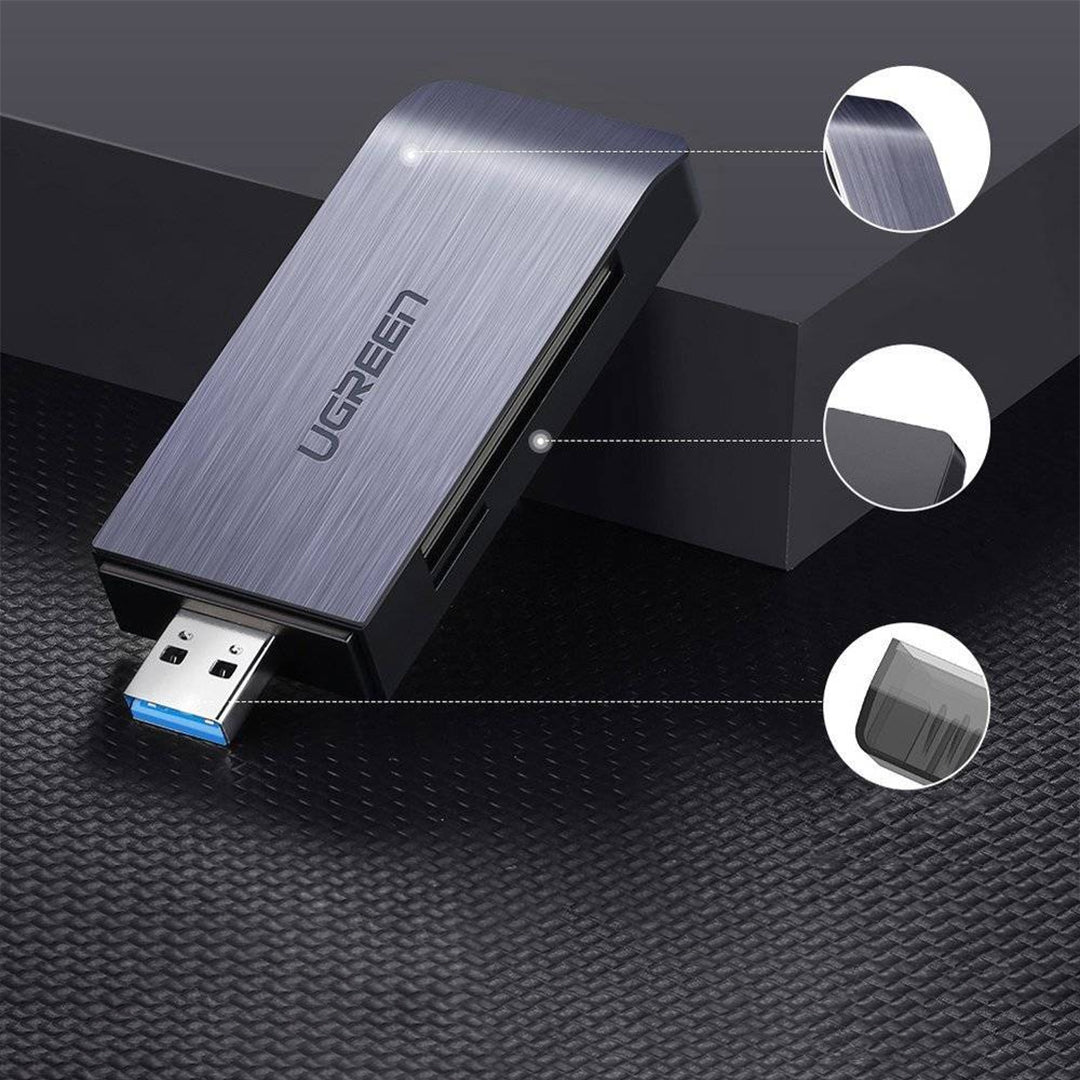 Lexues Kartash Ugreen Me Porte Usb 3.0 Per Karta SD/ TF/ CF/ MS