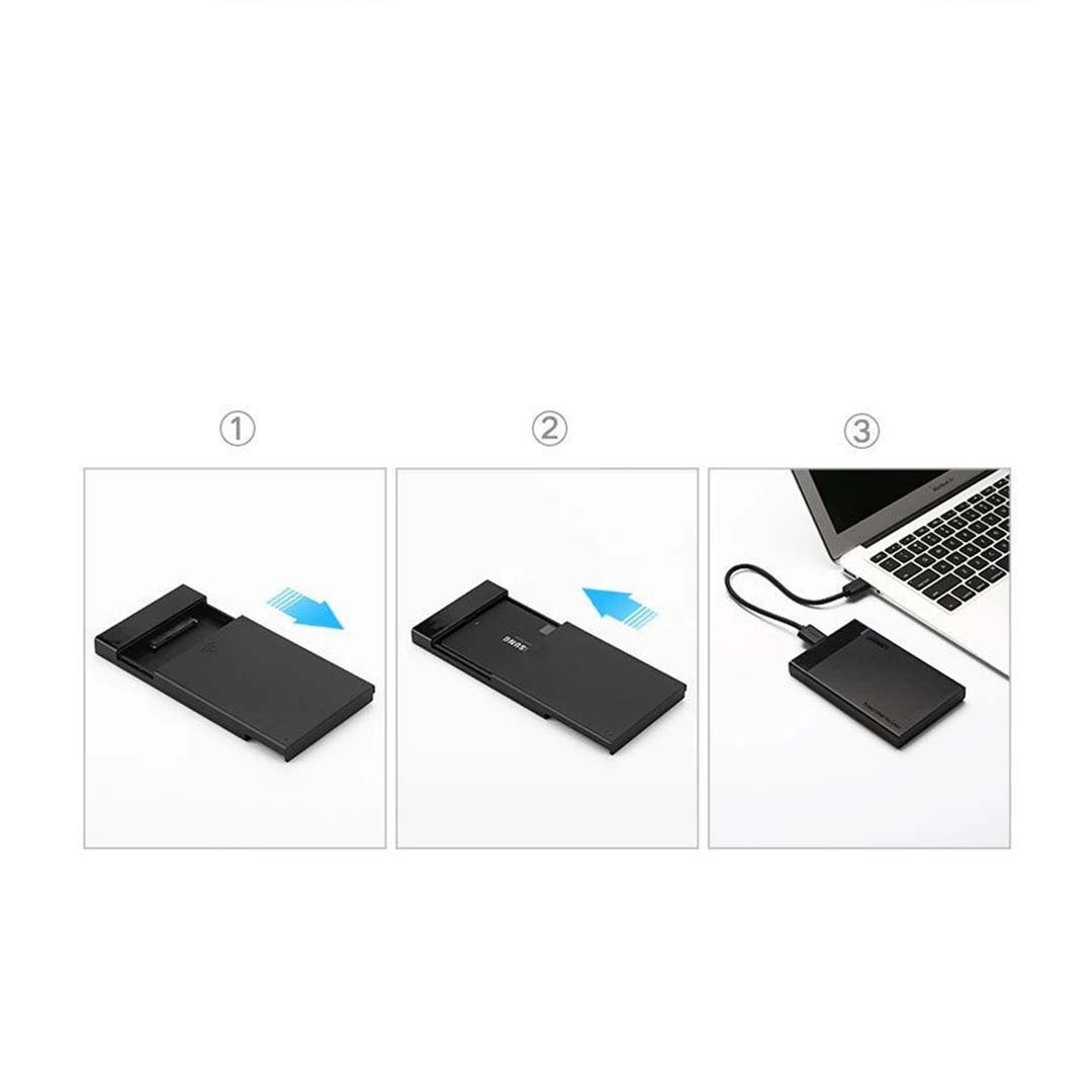 Mbajtese Dhe Lexuese Ugreen Per HDD/SSD 2.5" SATA Me USB 3.2 Gen 1