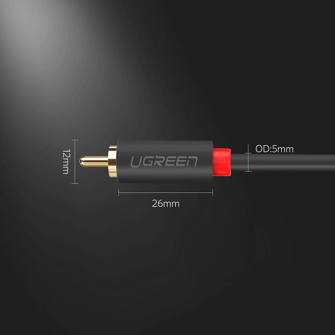 Kabell Audio 2RCA Ne 2RCA (M-M) 3m Ugreen