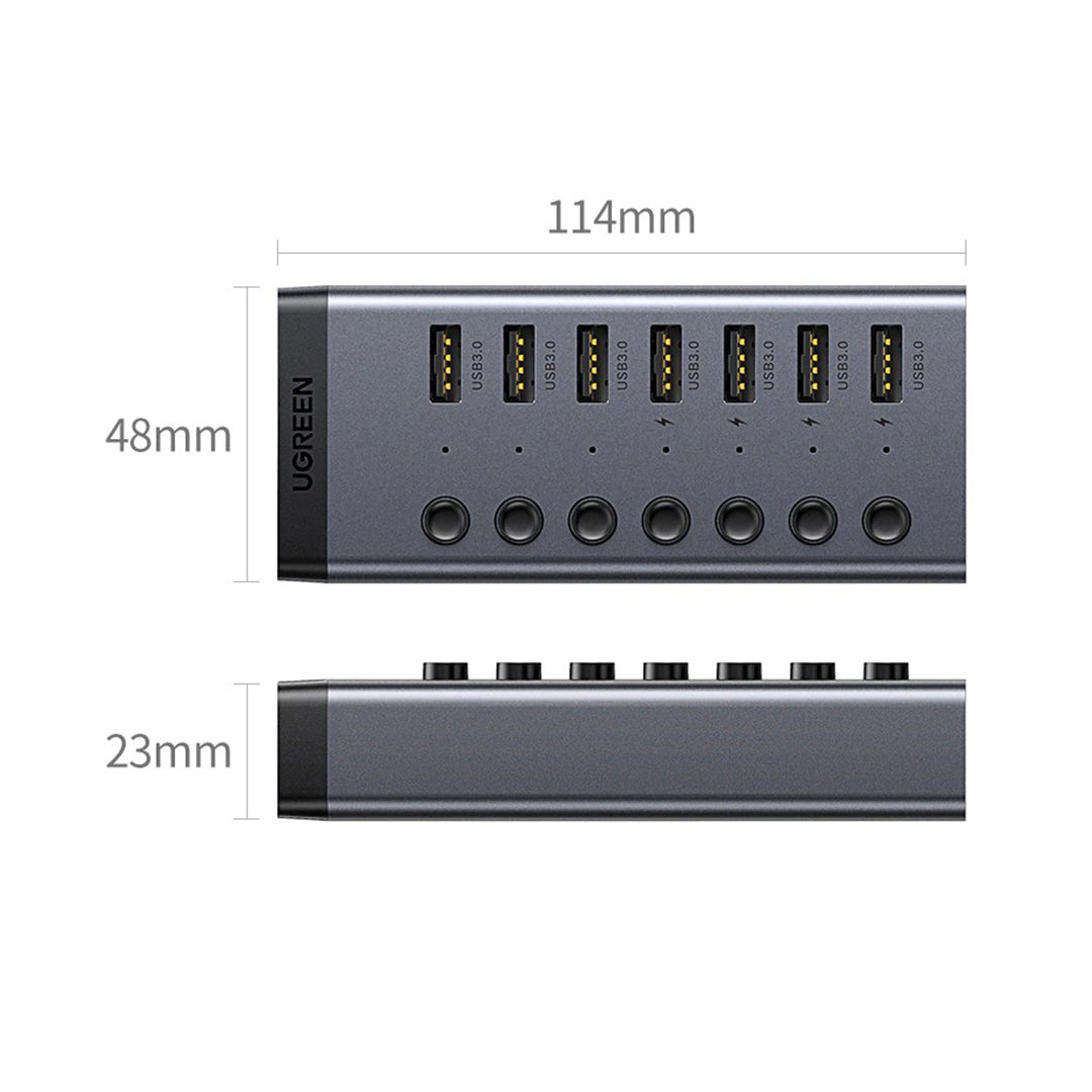 Stacion Karikimi 7 Ne 1 Me Porta USB-A UGreen