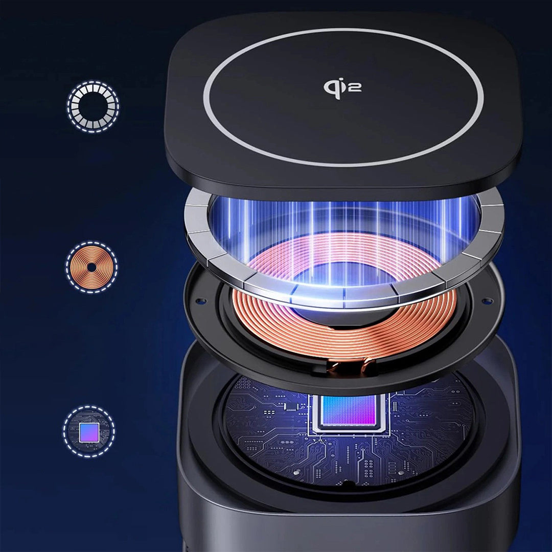 Mbajtese Magnetike Dhe Karikues Wireless 3 Ne 1 Ugreen