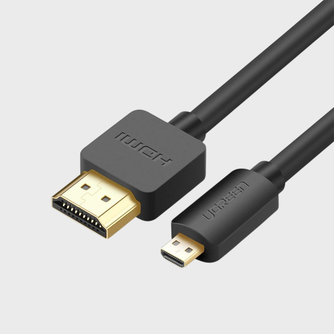 Kabell Micro HDMI 2.0 - HDMI 2.0 4K 1m Ugreen