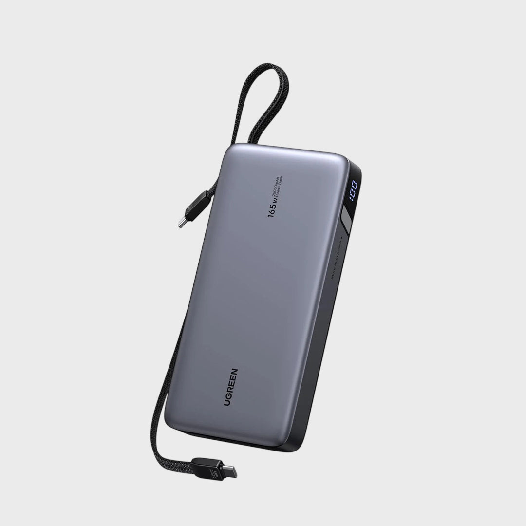 Bateri E Jashtme Me Dy Fisha Te Terheqshme Type-C 165W 25'000mAh Ugreen