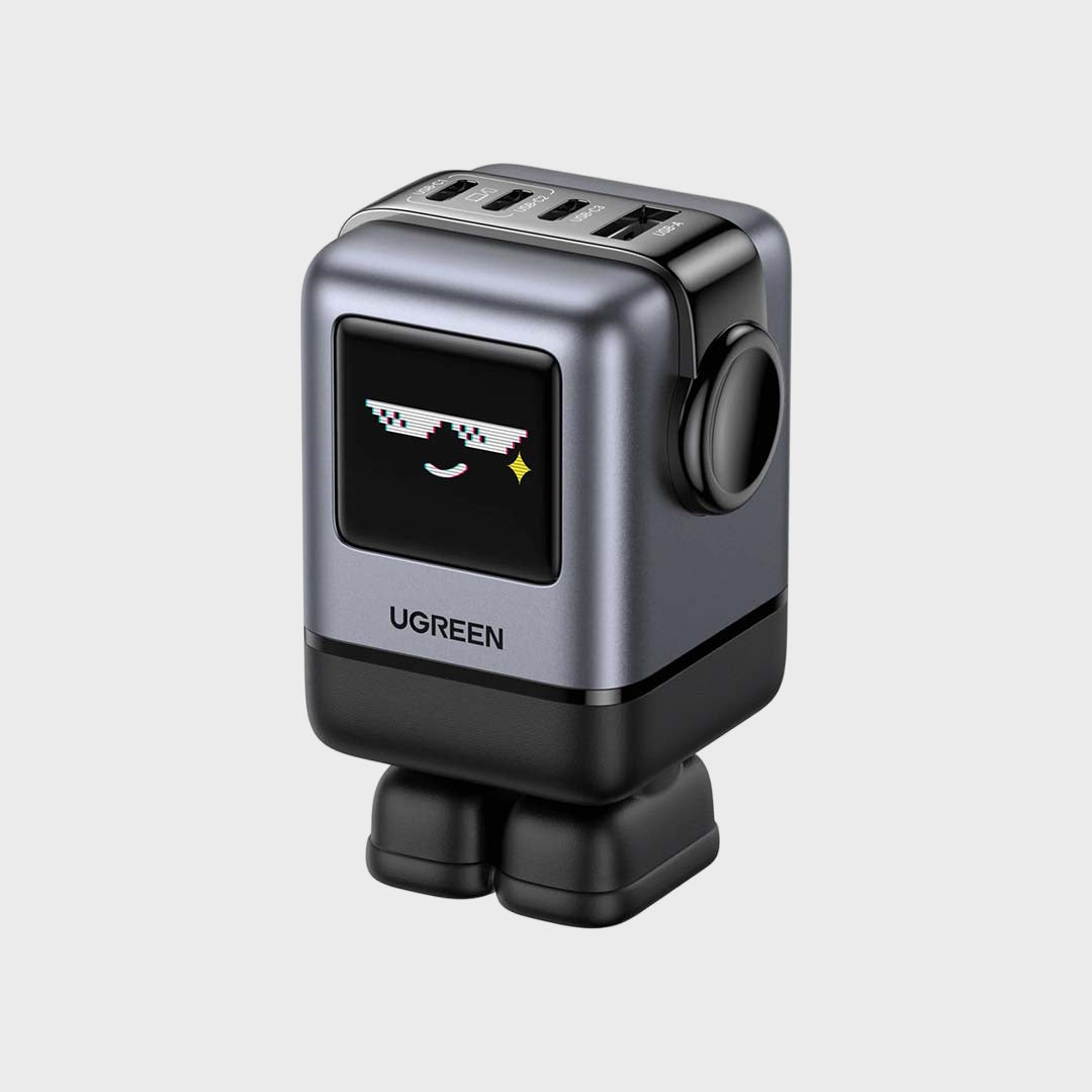 Adaptor Karikimi Uno 100W GAN Ugreen Me Porta 3xUSB-C & 1xUSB-A