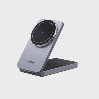 Karikues Wireless Magnetik UGreen 15W 2 Ne 1