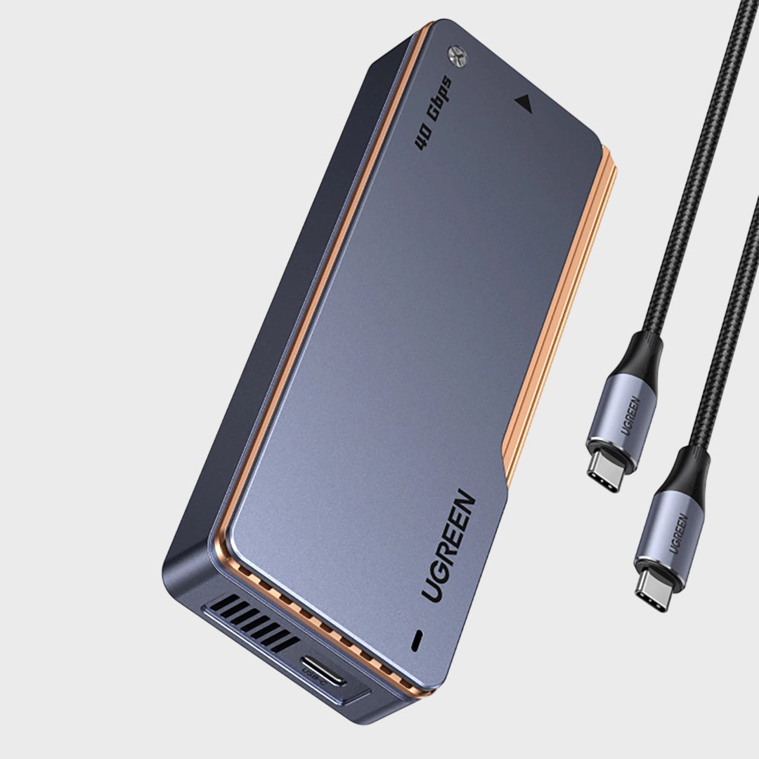 Mbajtese SSD M.2 NVMe Me USB4 40Gb/s Dhe Ftohje Aktive Ugreen
