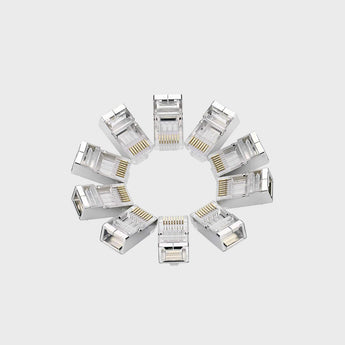 Lidhes RJ45 Cat 6 STP I Mbrojtur 10pcs Ugreen