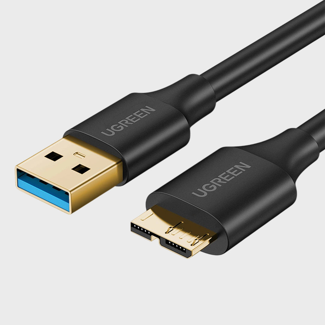 Kabell USB-A 3.0 (M) Ne Micro USB-B (M) Ugreen 2m