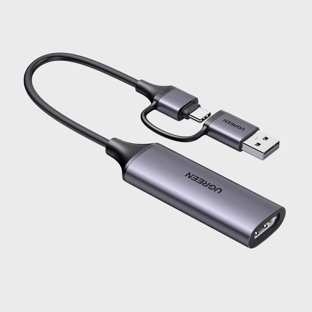 Adaptor Kabell Nga HDMI 4K @60Hz Ne USB-A & USB-C Ugreen
