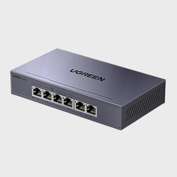Switch PoE Gigabit Ethernet Me 6 Porta LAN Ugreen