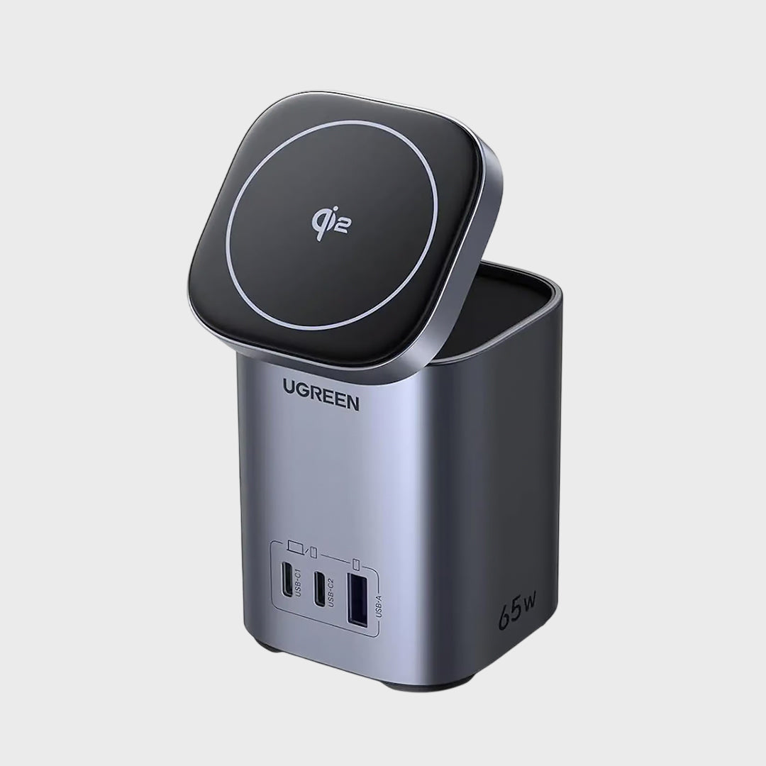 Mbajtese Magnetike Dhe Karikues Wireless 2 Ne 1 Ugreen