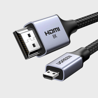 Kabell Micro HDMI 2.1 - HDMI 2.1 8K 1m Ugreen