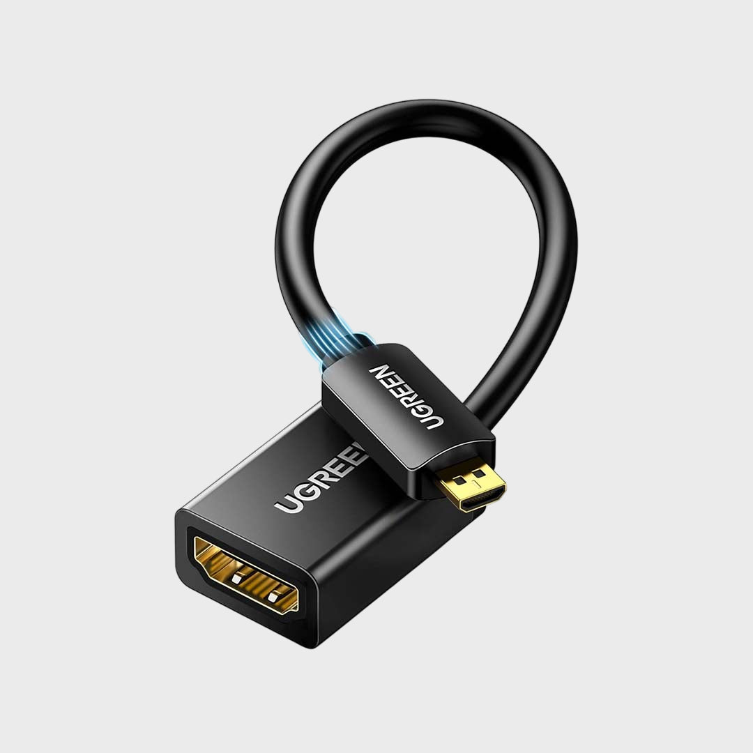 Adaptor Kabell Nga HDMI(M) Ne HDMI (F) Ugreen 22cm