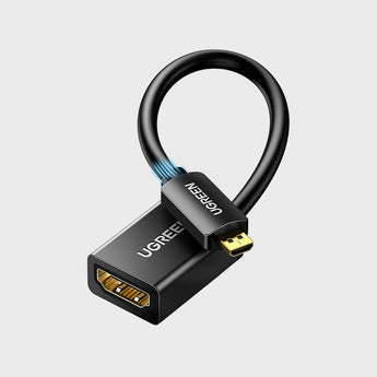 Adaptor Kabell Nga HDMI(M) Ne HDMI (F) Ugreen 22cm