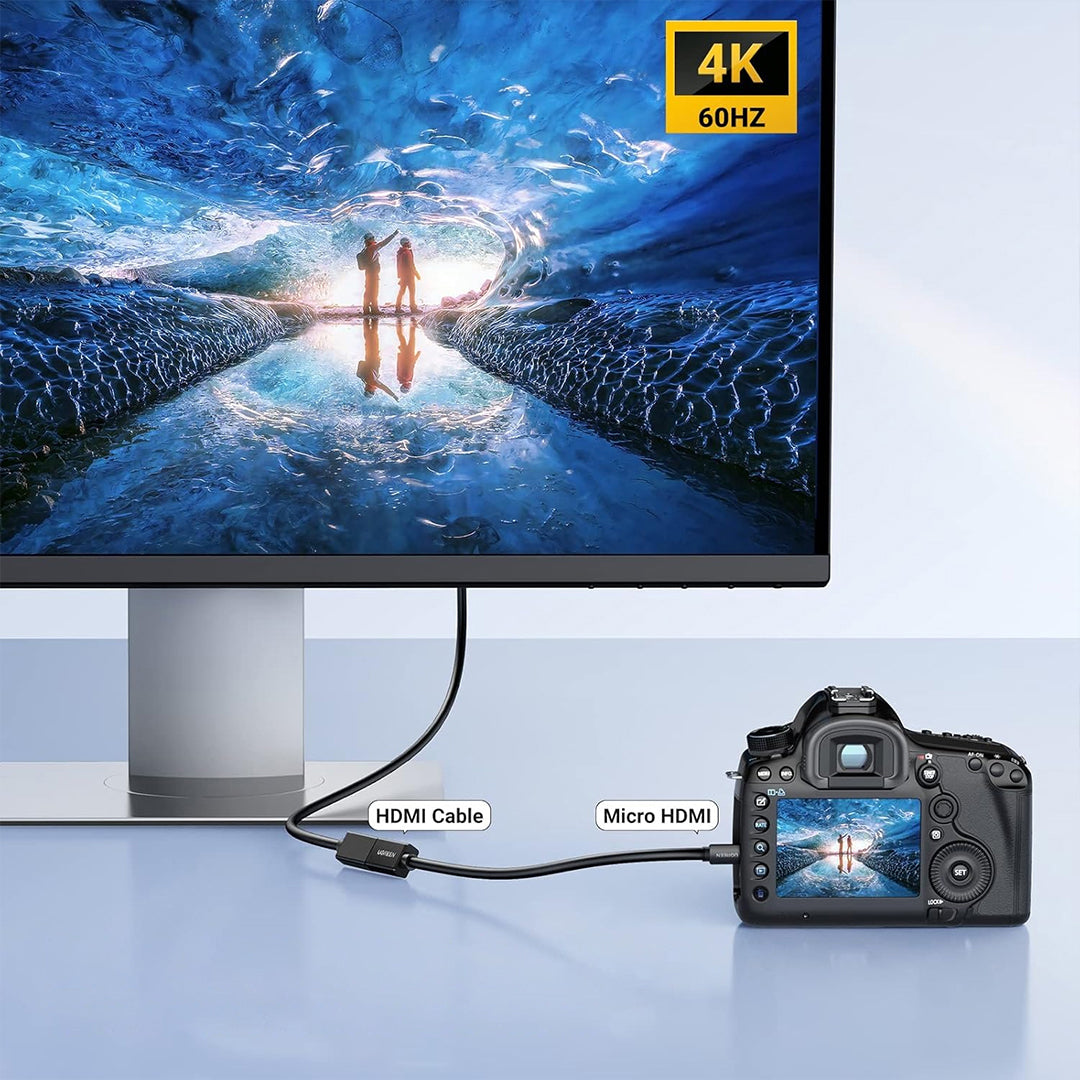 Adaptor Kabell Nga HDMI(M) Ne HDMI (F) Ugreen 22cm