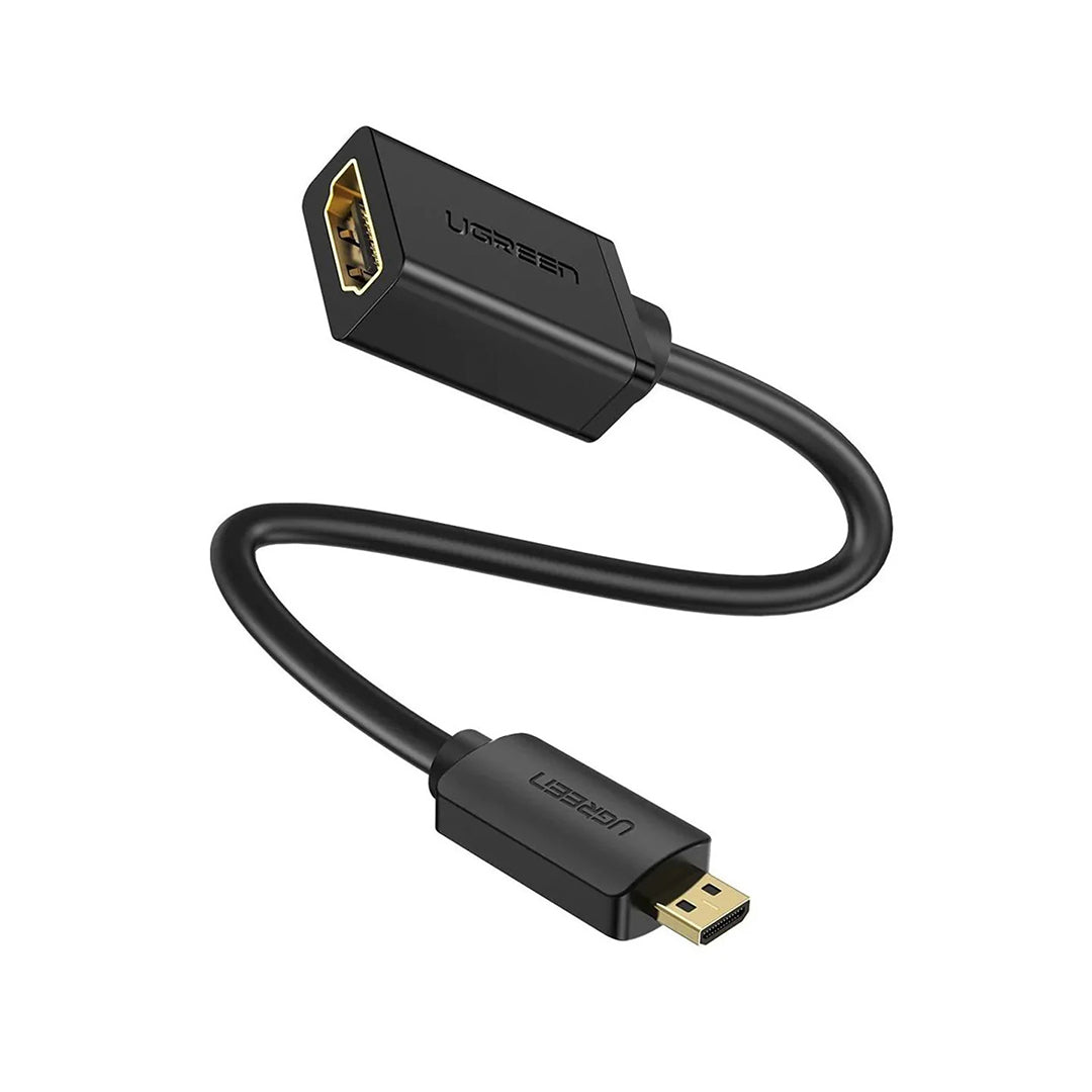 Adaptor Kabell Nga HDMI(M) Ne HDMI (F) Ugreen 22cm