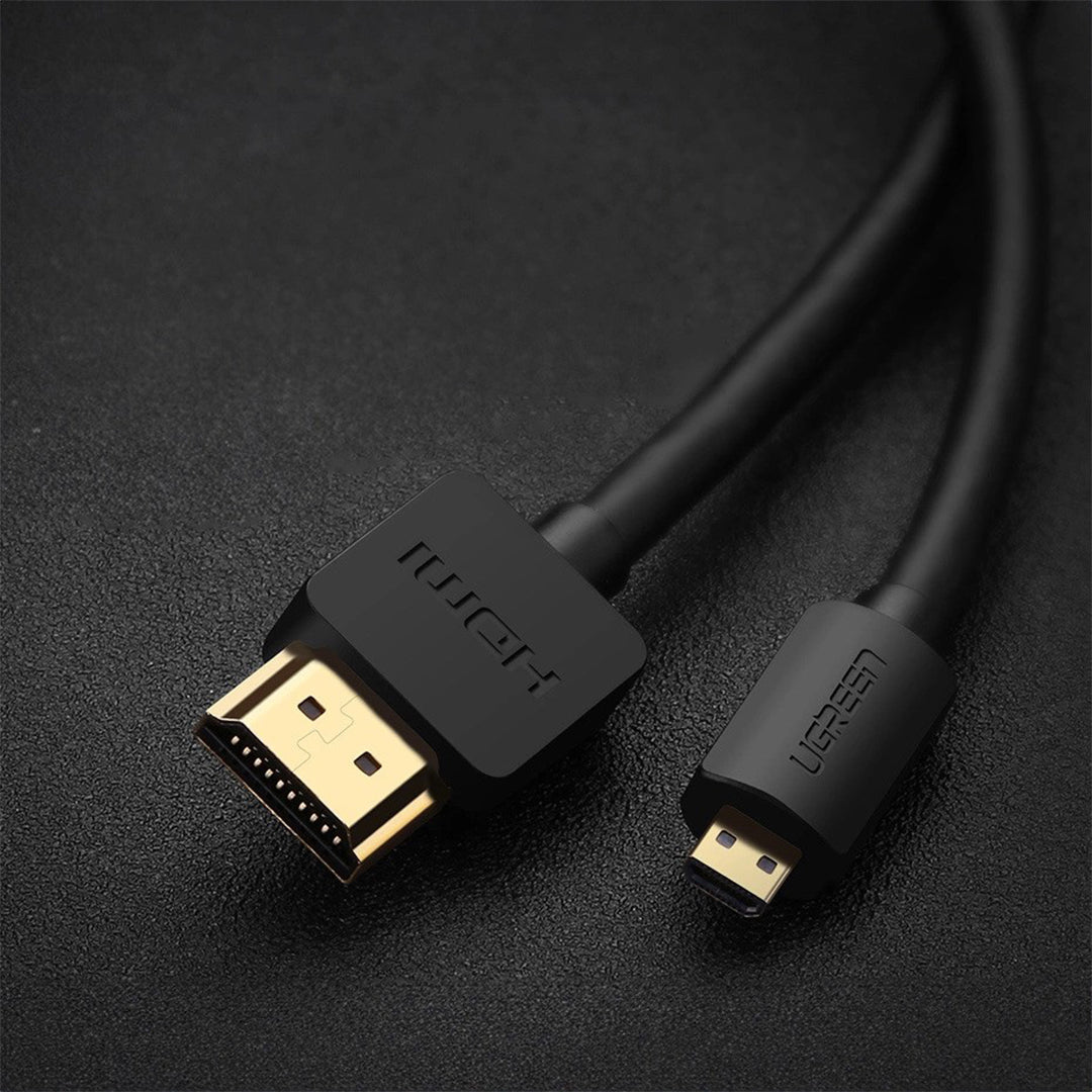 Kabell Micro HDMI 2.0 - HDMI 2.0 4K 1m Ugreen