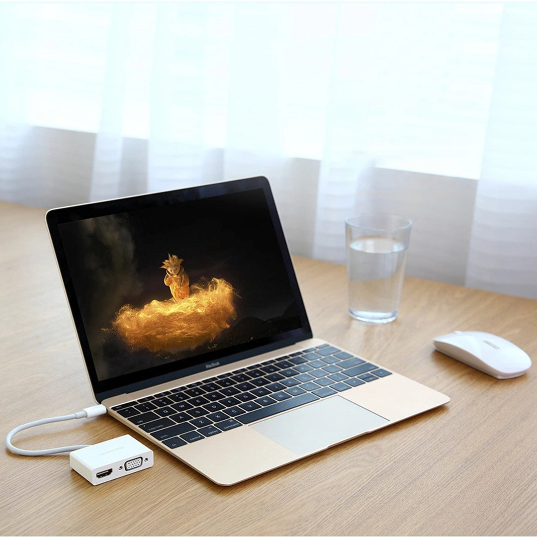 Kabell USB-C (M) Ne HDMI + VGA Ugreen