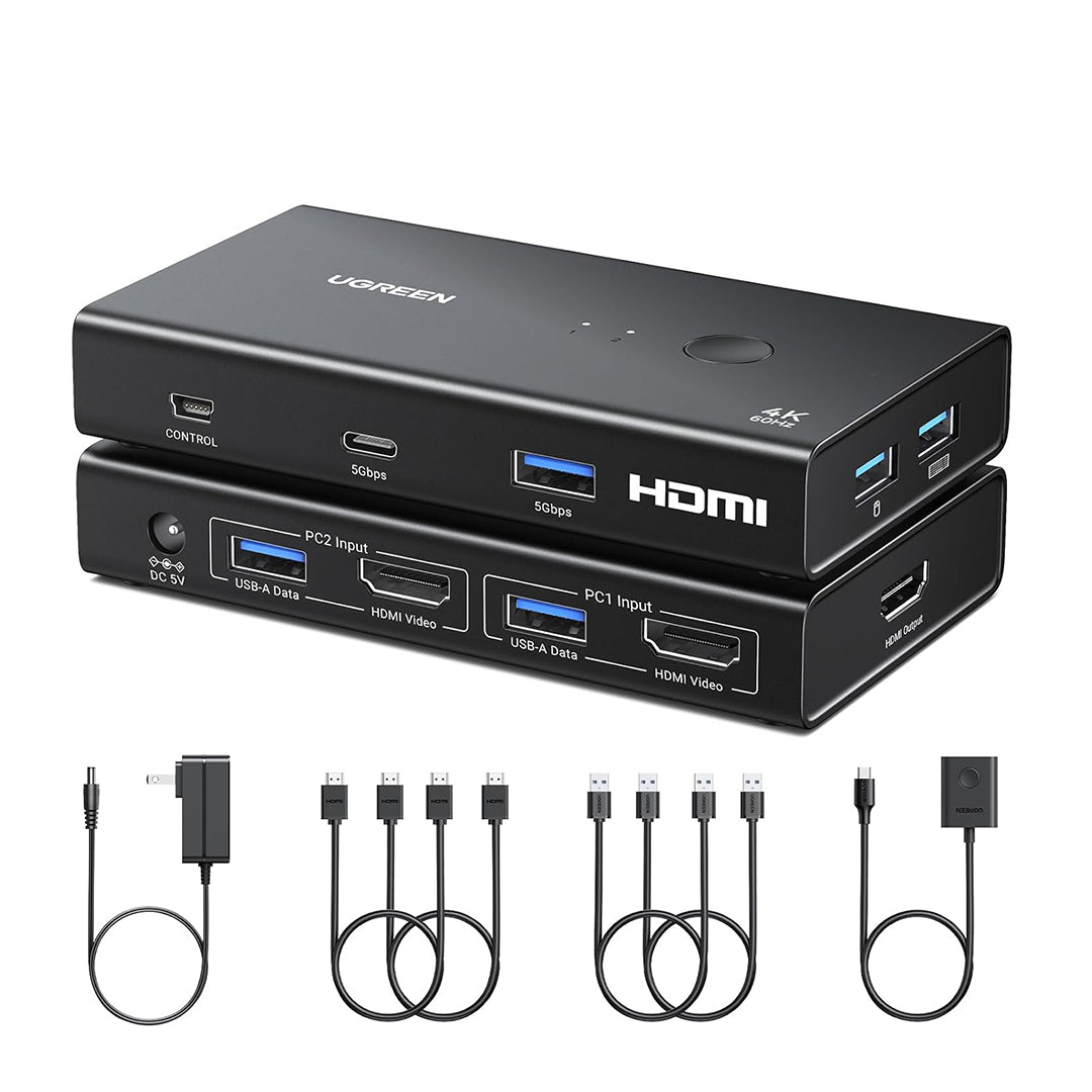 Switch 2 Ne 1 HDMI KVM Ugreen
