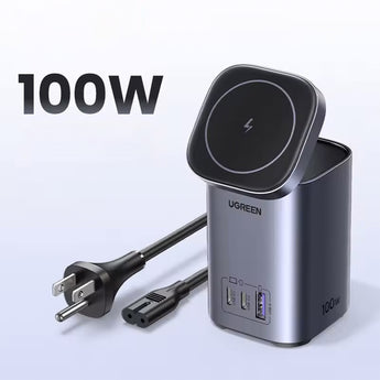 Mbajtese Magnetike Dhe Karikues Wireless 2 Ne 1 Ugreen