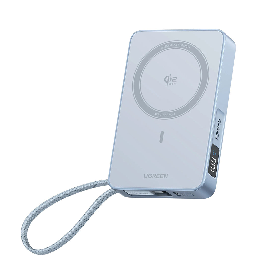 Bateri E Jashtme Magnetike Wireless Qi2 25W 10'000mAh Ugreen