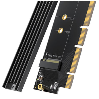 Adaptor PCIe Per SSD M.2 NVMe Me Shpejtesi 64Gbps Ugreen