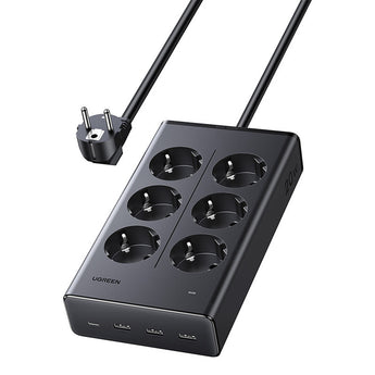 Multiprize UGreen Me 6 Vende Dhe Porta 3xUSB-A Dhe USB-C