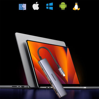 Hub 4 Ne 1 UGreen Me Porta 2xUSB-A + 2xUSB-C 20 cm