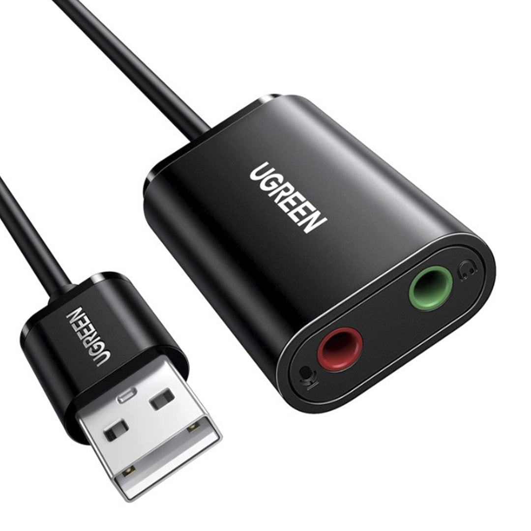 Adaptor Audio USB-A 2.0 ne 3.5mm Ugreen