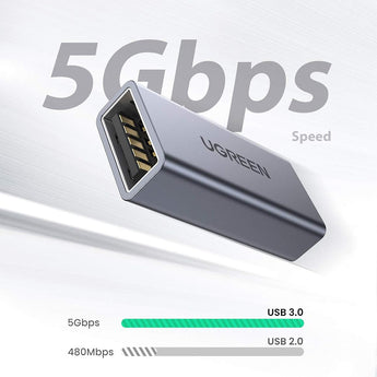 Adaptor USB 3.0 (F) Ne USB 3.0 (F) Ugreen