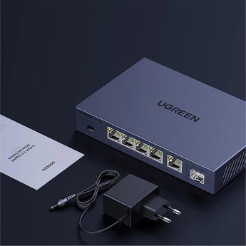 Switch 2.5GB/s Ethernet Me 6 Porta Ugreen