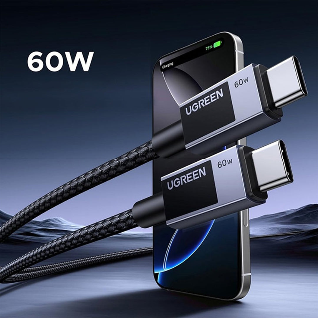 Kabell USB-C (M) Ne USB-C (M) Ugreen 1m
