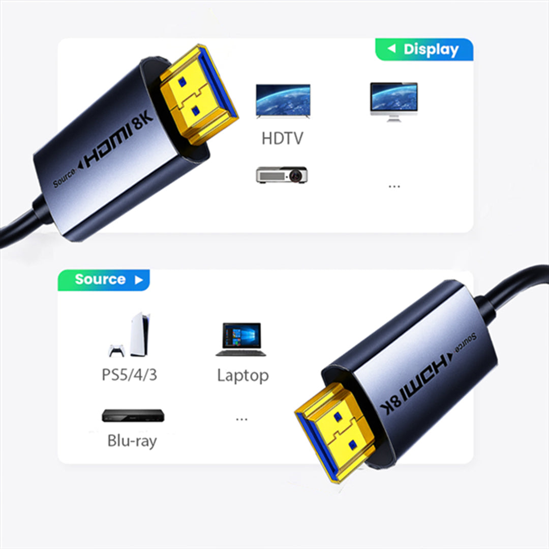 Kabell HDMI - HDMI 2.1 8K 20m Ugreen