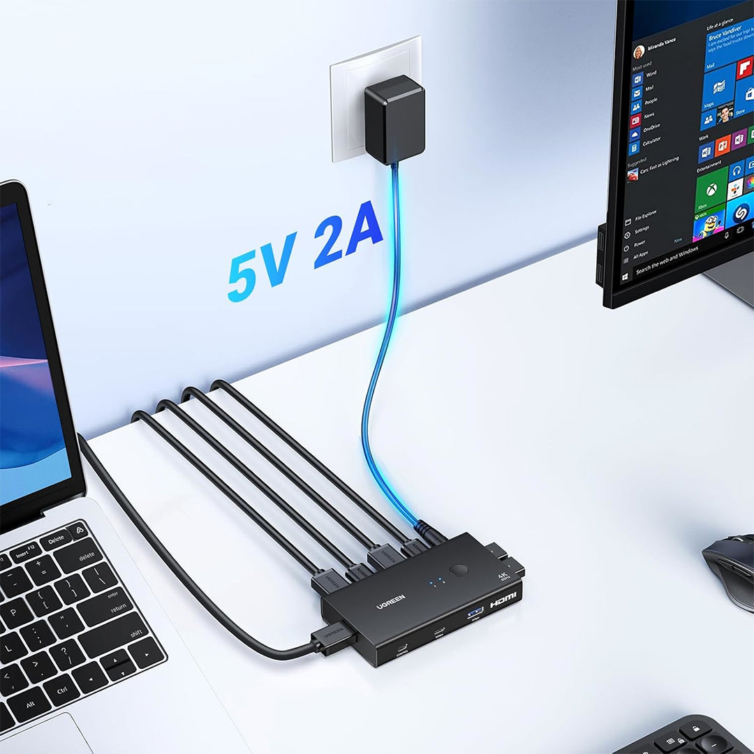 Switch 2 Ne 1 HDMI KVM Ugreen