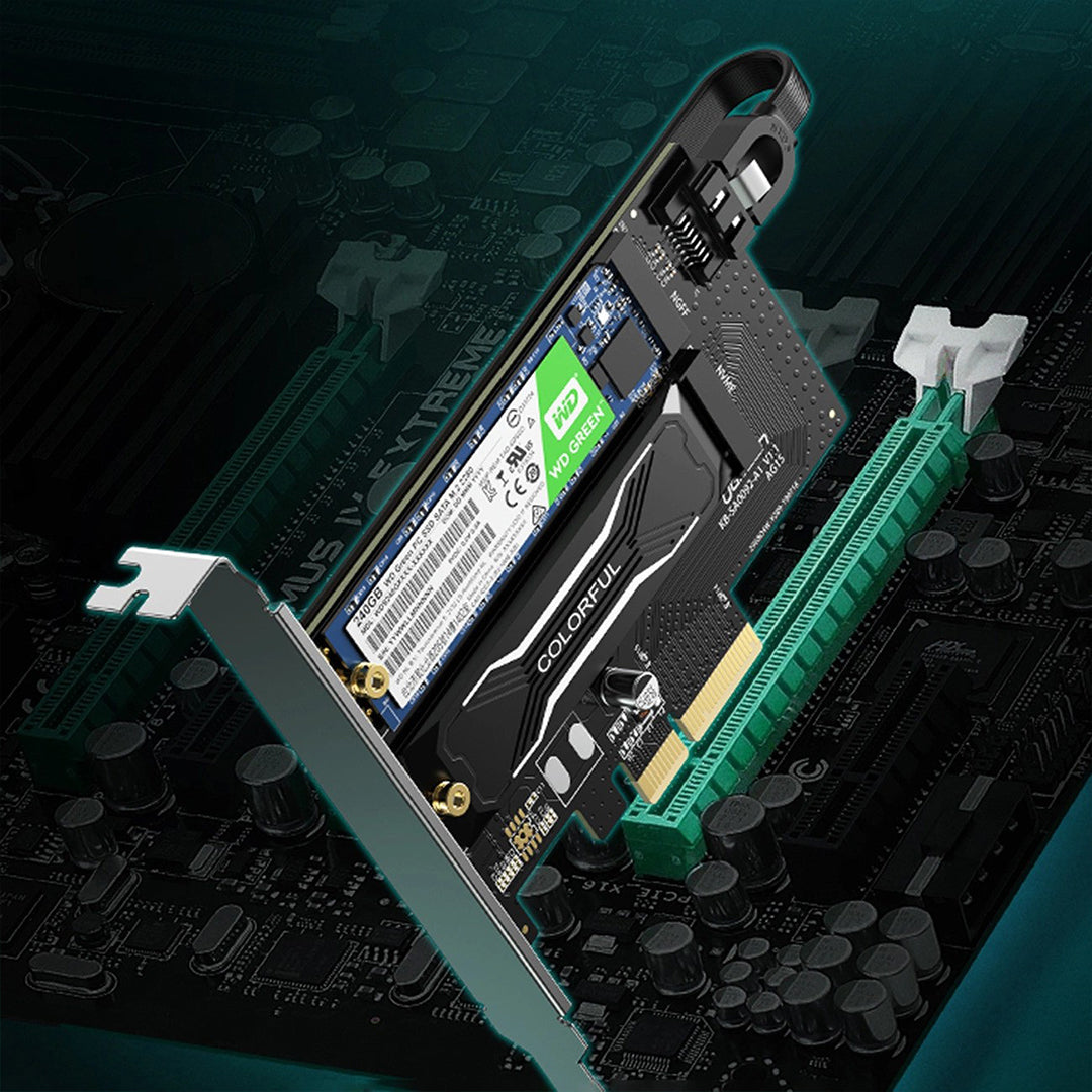 Kartë Zgjeruese UGREEN PCIe 3.0 x4 në SSD M.2 M-Key / B-Key
