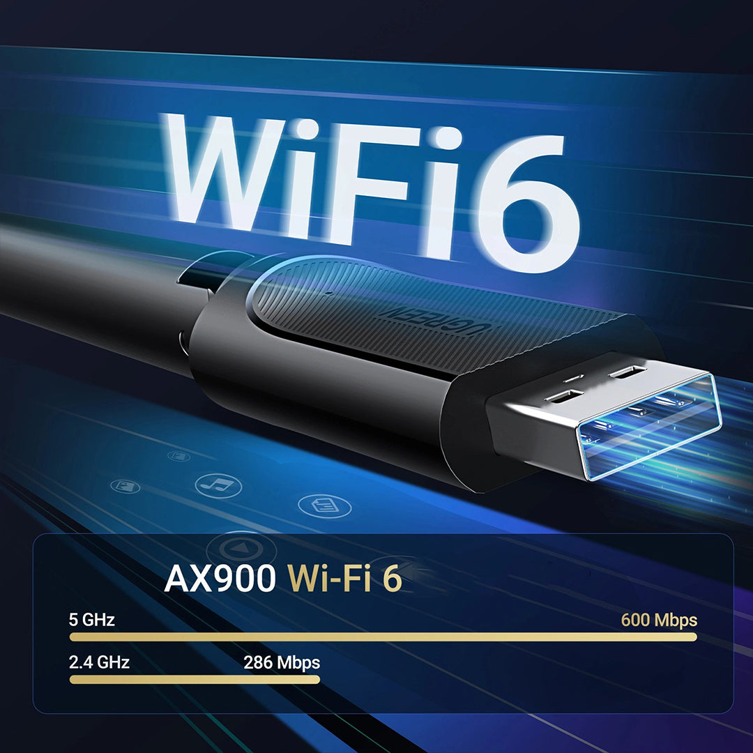 Adaptor Wi-Fi 6 Dual Band AX900 Ugreen