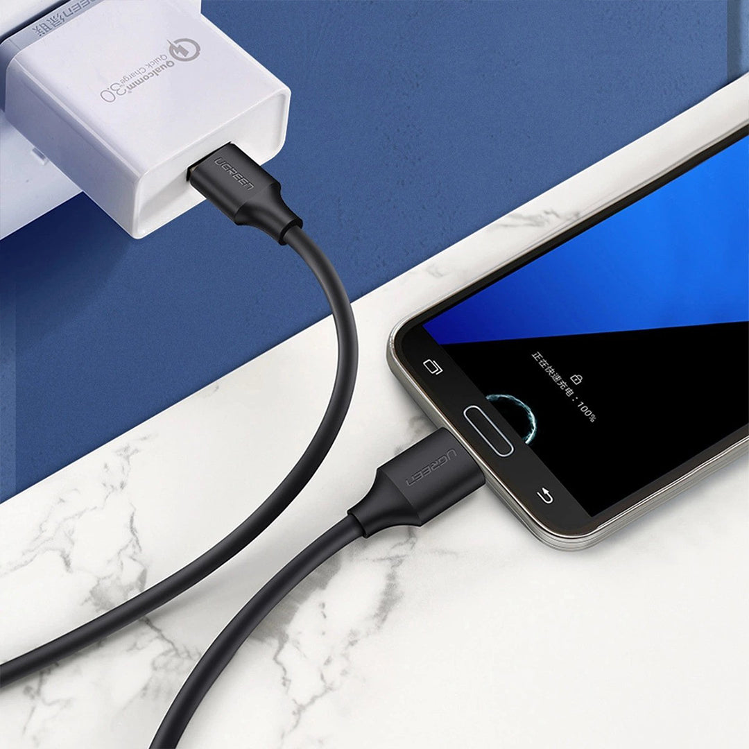 Kabell USB-A 3.0 (M) Ne micro USB-B (M) Ugreen 0.5m