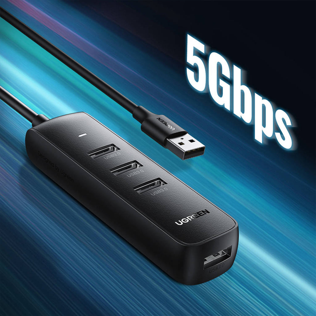 Adaptor HUB Me Porta 4x USB-A 3.0 UGreen 25cm