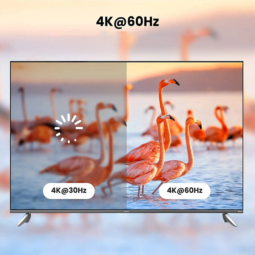 Kabell Micro HDMI 2.0 - HDMI 2.0 4K 1m Ugreen