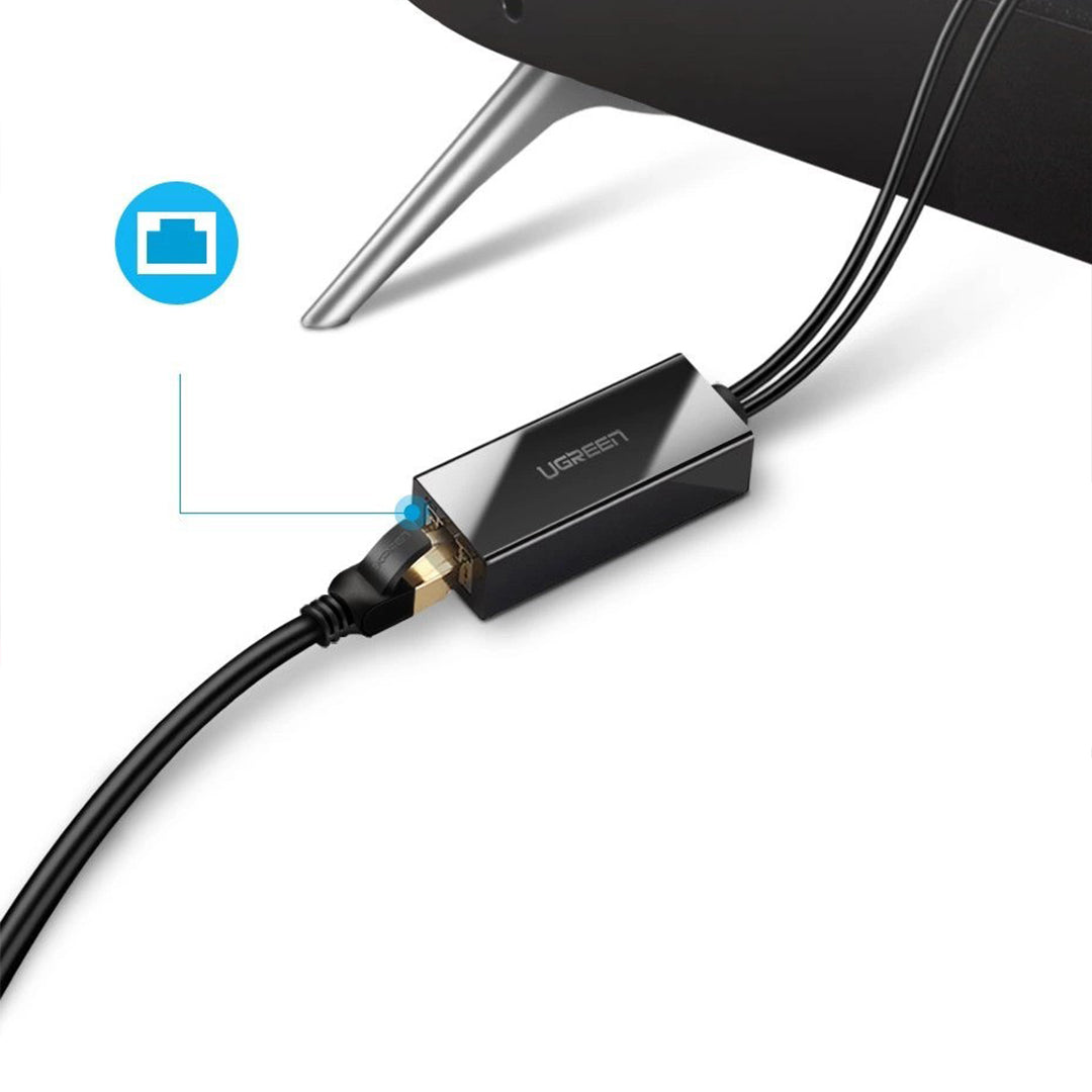 Adaptor LAN Me Fisha USB-A Dhe Micro USB Ugreen