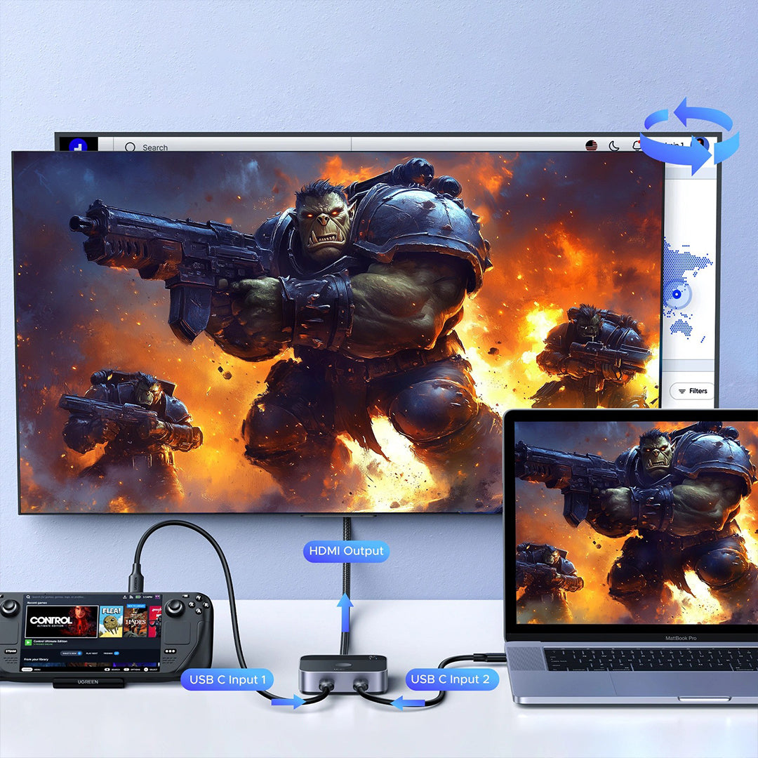 Switch 2 Ne 1 HDMI 4K Ugreen