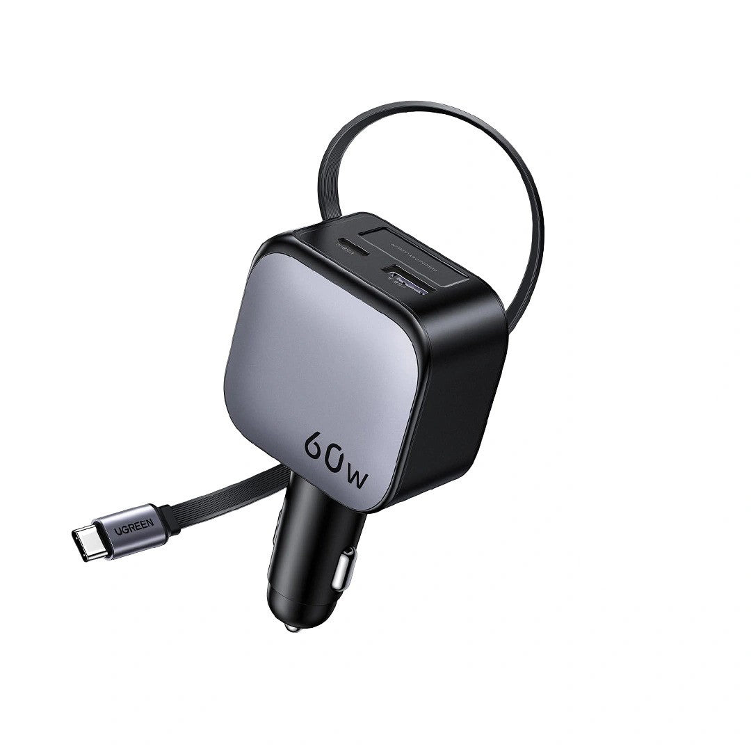 Karikues Per Makine Me Kabllo Te Terheqshme 60W Ugreen