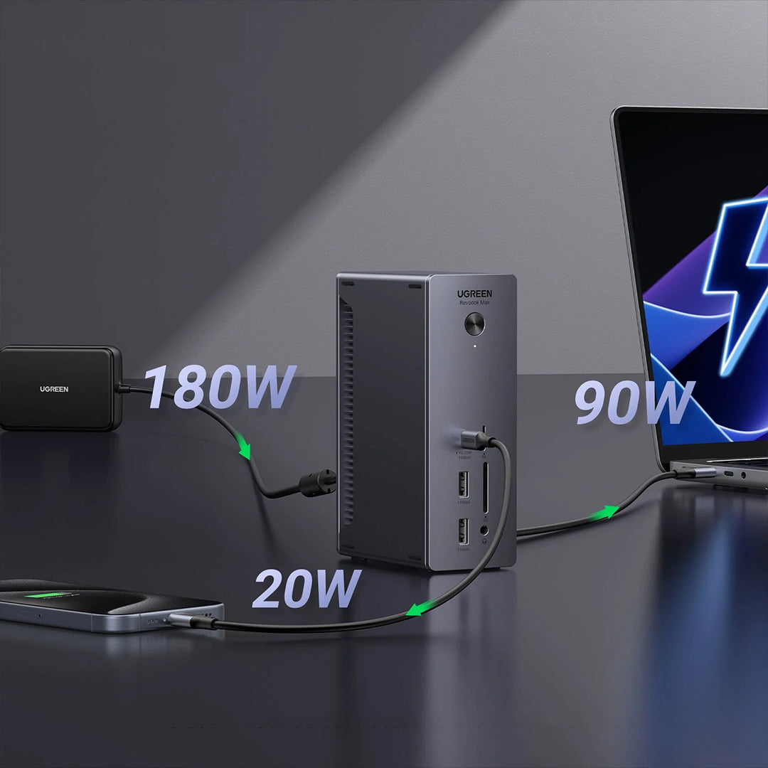Stacion Multifunksional 13 Ne 1 Revodok Max 213 Me USB-C UGreen