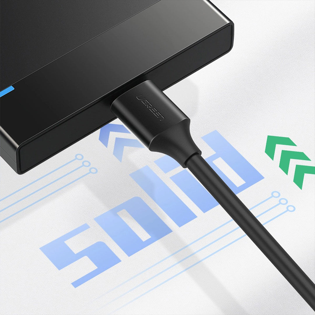 Adaptor Kabell USB-A 3.0 Ne Micro USB-B Ugreen 1m