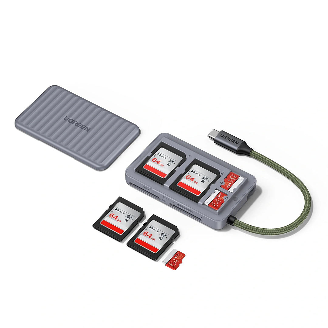 Lexuese dhe Organizuese Per Karta Memorie 2xSD & 1xTF Ugreen