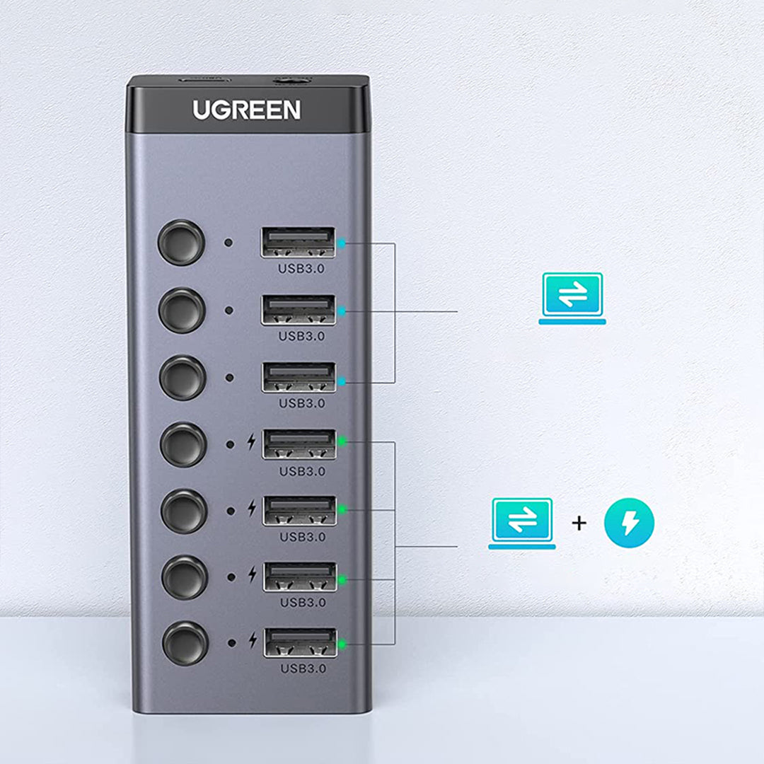 Stacion Karikimi 7 Ne 1 Me Porta USB-A UGreen