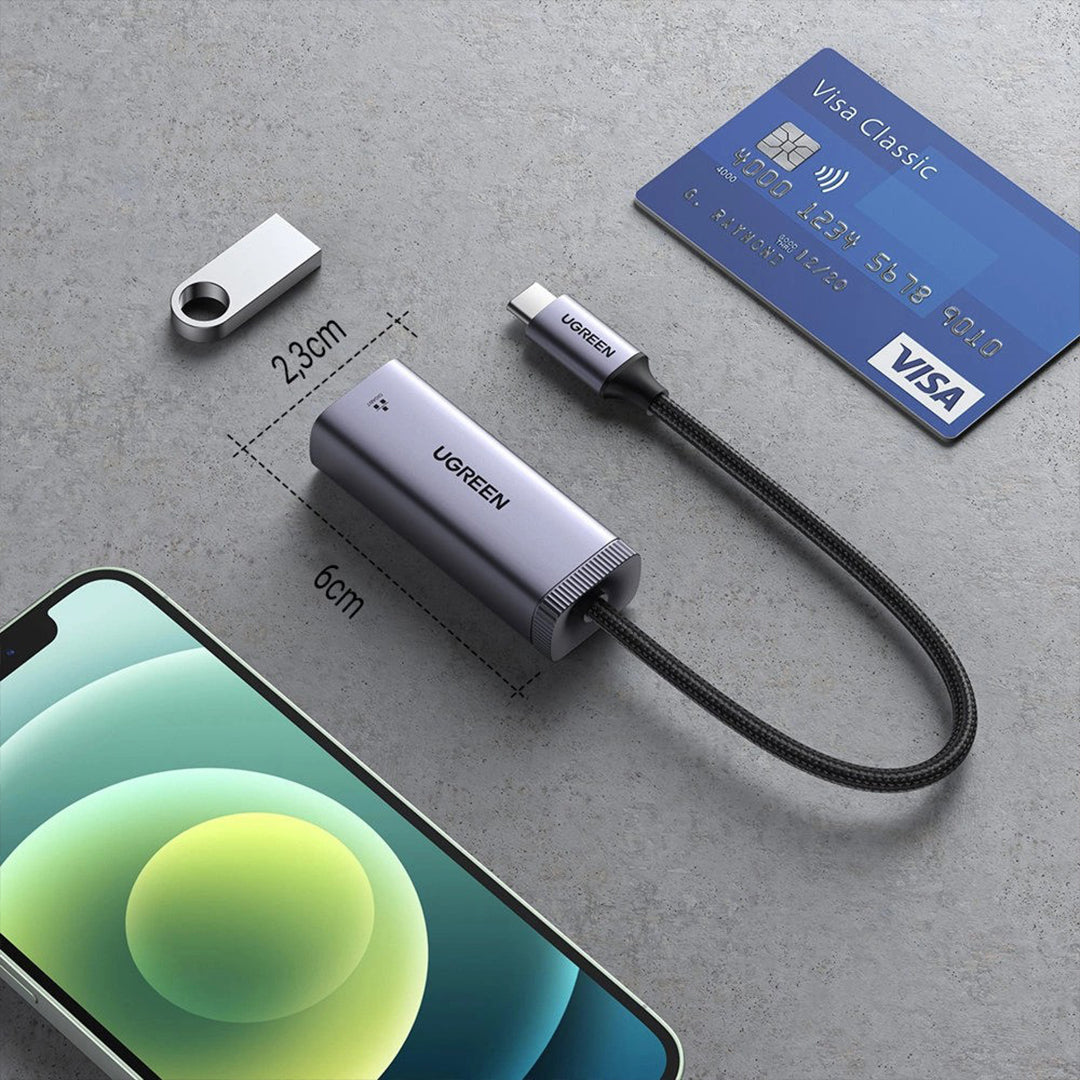 Adaptor Rrjeti Nga USB-C Ne RJ45 Ugreen