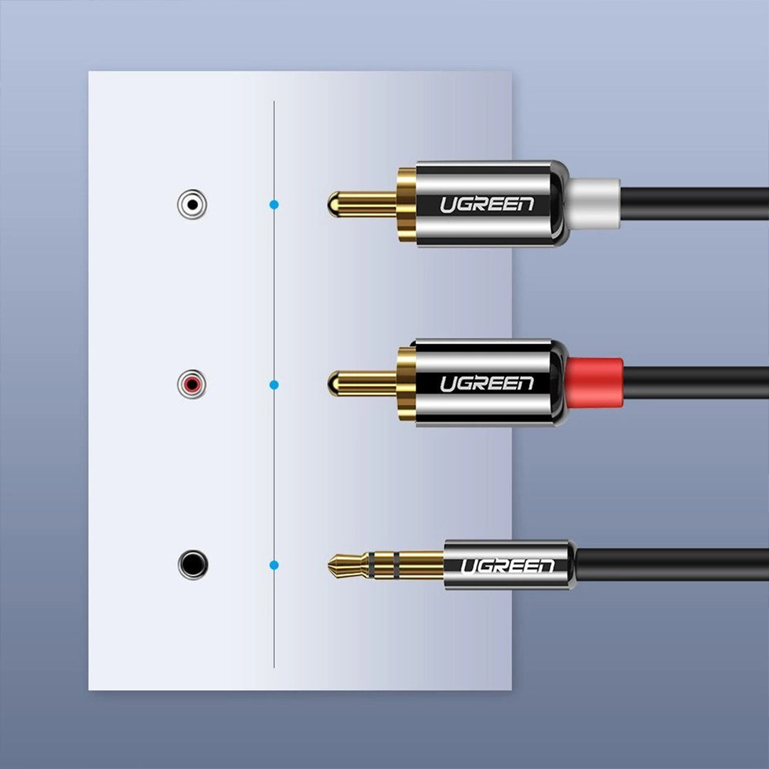 Kabell Audio Ugreen 3.5mm Ne 2RCA (M-M) 3m